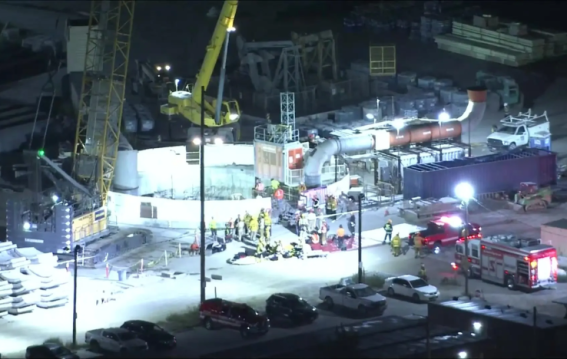 Wilmington Tunnel Collapse in Los Angeles Traps 31 Workers